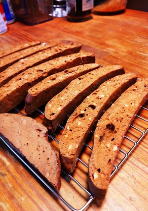低糖質ビスコッティ(コーヒー味)-レシピのメイン写真