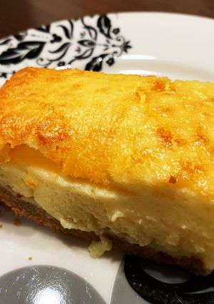ホットベイクドチーズケーキ-レシピのメイン写真
