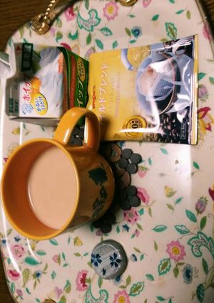 コーヒー☕に生クリーム➕コクアップ⤴⤴☺-レシピのメイン写真