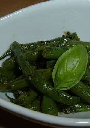 ※ バジルでイタリアーンなインゲン　※-レシピのメイン写真