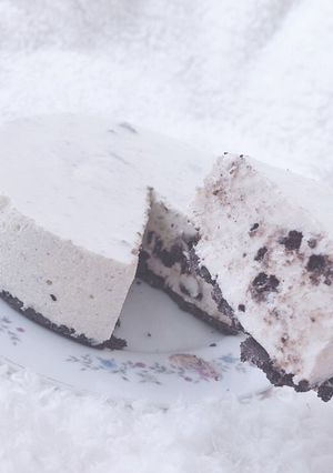 生クリームを泡立てないオレオチーズケーキ-レシピのメイン写真