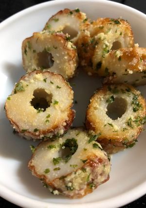 ちくわと青のり粉チーズのマヨソテー-レシピのメイン写真