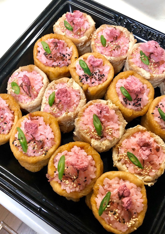 春の便り〜桜の稲荷寿司-レシピのメイン写真