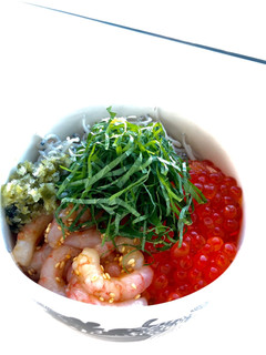 簡単三色丼-レシピのメイン写真