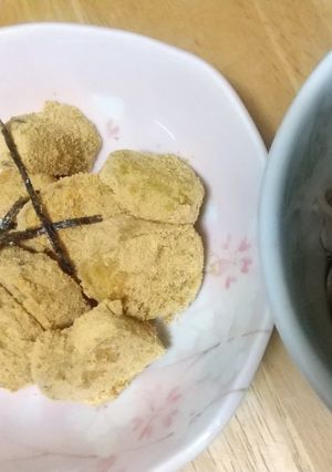 食べ盛りの量増しそばとさつまいも-レシピのメイン写真
