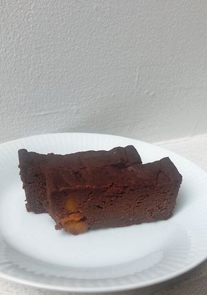ラム香る干し柿のチョコレートケーキ♡-レシピのメイン写真
