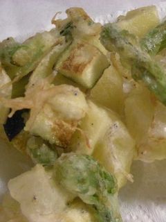 夏野菜ズッキーニのかきあげ♪-レシピのメイン写真