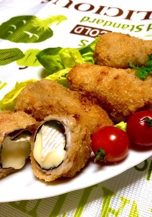 カマンベール豚肉海苔巻きフライ-レシピのメイン写真