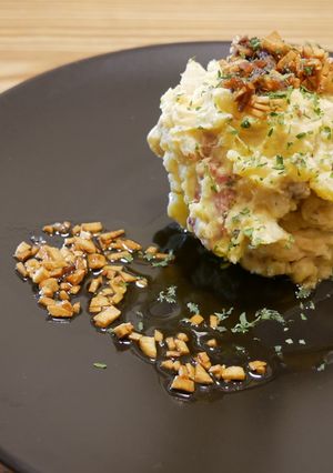 ポテトサラダ -アンチョビオイルソース--レシピのメイン写真