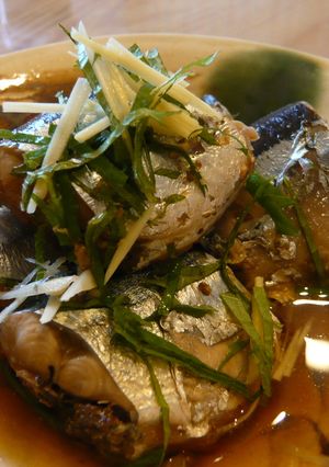 骨ごと食べれるさんまのお酢煮-レシピのメイン写真