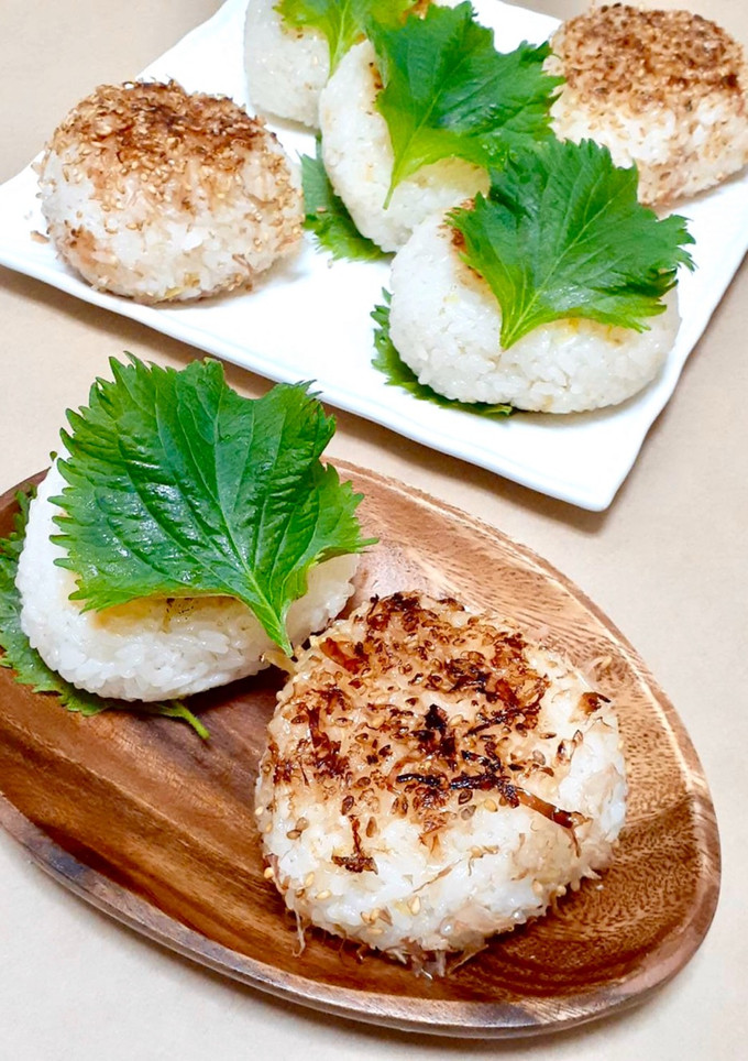しょうがご飯の焼きおにぎり-レシピのメイン写真