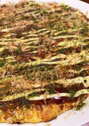 山芋でお好み焼き-レシピのメイン写真