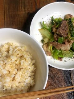 炊飯器でも炊けます、ふかふか玄米-レシピのメイン写真