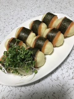 スモークサーモン&ポテトお寿司風-レシピのメイン写真