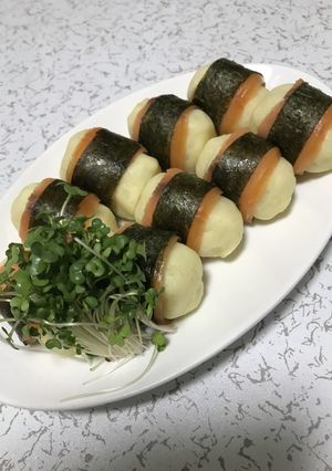 スモークサーモン&ポテトお寿司風-レシピのメイン写真