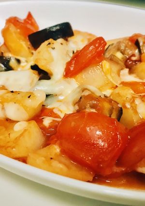 簡単！ナストマチーズ炒め-レシピのメイン写真