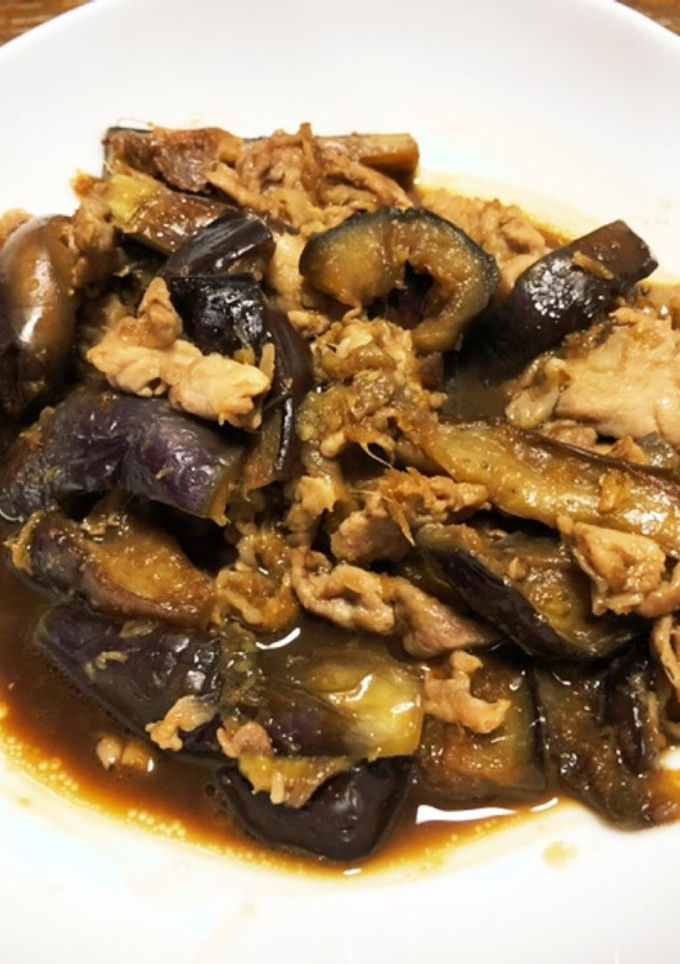 ナスと豚肉の生姜焼き-レシピのメイン写真