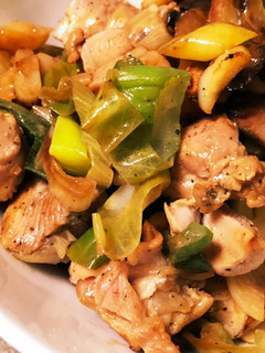 10分でできる鶏肉のスタミナ炒め-レシピのメイン写真