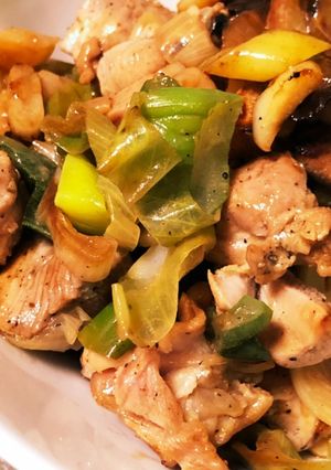 10分でできる鶏肉のスタミナ炒め-レシピのメイン写真