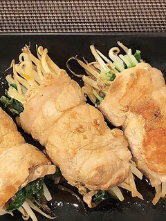 もやしと豆苗の肉巻き☆節約料理-レシピのメイン写真