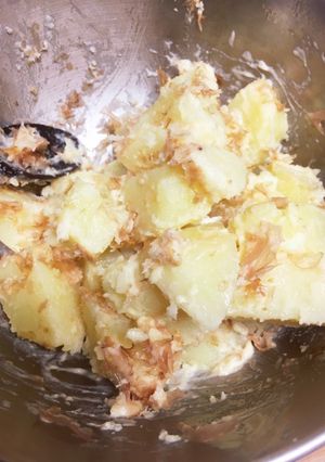 お弁当にササッと！新じゃがマヨおかか-レシピのメイン写真