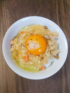 132しもつかれ卵かけご飯トリュフ塩-レシピのメイン写真