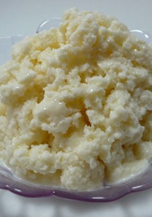 豆腐みるくアイス（生クリーム・卵不使用）-レシピのメイン写真