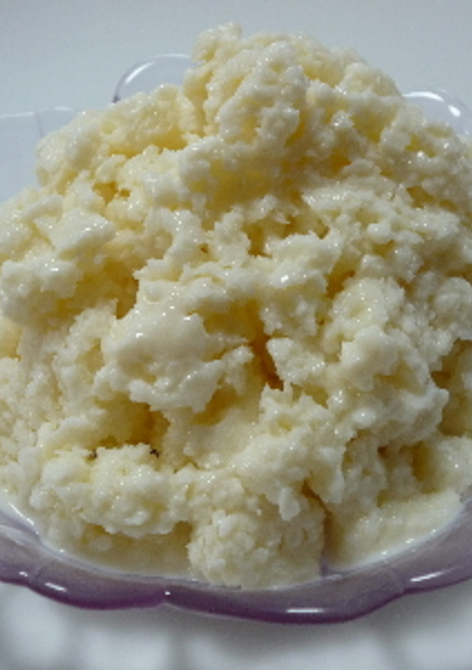 豆腐みるくアイス（生クリーム・卵不使用）-レシピのメイン写真