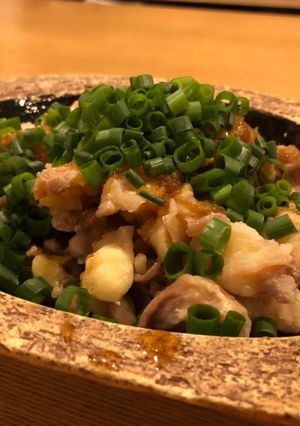 セセリと鶏ひざなんこつのごまポン酢和え-レシピのメイン写真