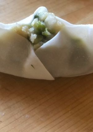超楽ちん白菜と胸肉の蒸し焼きジャンボ餃子-レシピのメイン写真