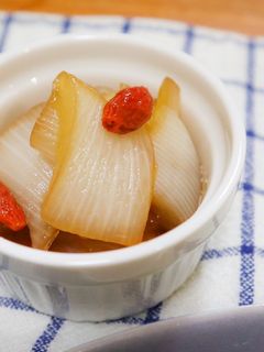 新玉葱のにんにく醤油漬け-レシピのメイン写真