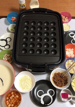 たこが無くても、色んな具材で、たこ焼き！-レシピのメイン写真