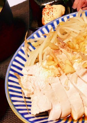 炭酸オイルでしっとり〜ゆで鶏〜-レシピのメイン写真