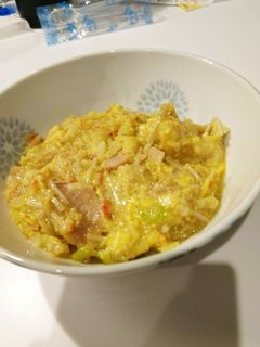 簡単!とろとろたまごのカニカマ丼-レシピのメイン写真