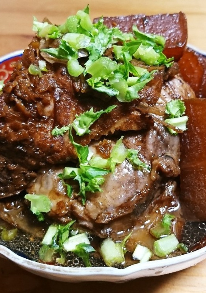 鮪のカマの甘煮(しょうゆ味)-レシピのメイン写真