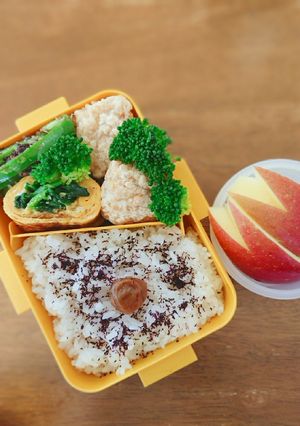 緑野菜多め☆唐揚げ弁当-レシピのメイン写真