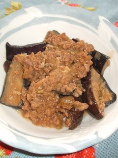 茄子消費!茄子の味噌肉炒め。-レシピのメイン写真