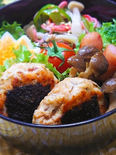 ◆お弁当に♪鶏ときのこの簡単つくねバーグ-レシピのメイン写真