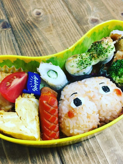 おしりたんてい簡単キャラ弁-レシピのメイン写真