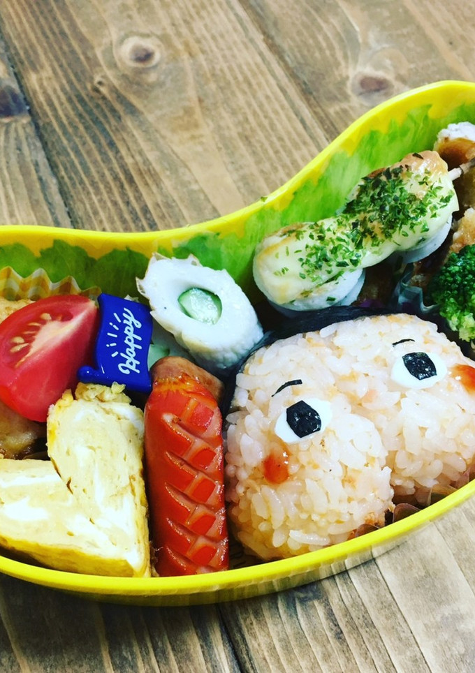 おしりたんてい簡単キャラ弁-レシピのメイン写真