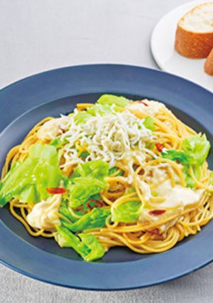 モッツァレラとキャベツのパスタ　-レシピのメイン写真