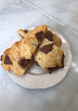 チョコバナナスコーン-レシピのメイン写真