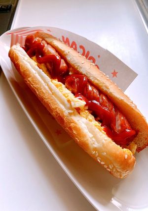 ボリュームありすぎ！ホットドッグ-レシピのメイン写真