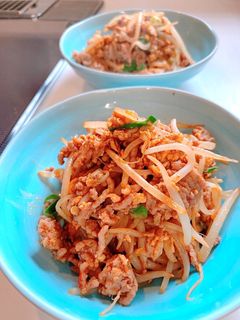 ご飯がすすむ!もやしとミンチ卵の炒めもの-レシピのメイン写真