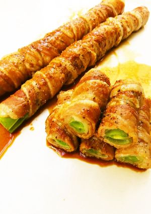 ☺簡単♪長ねぎの豚肉巻きオーブン焼き☺-レシピのメイン写真