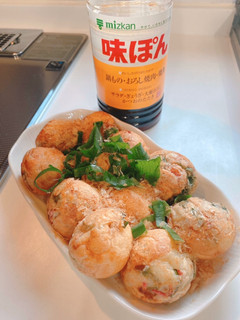 たこ焼きにねぎポン酢-レシピのメイン写真