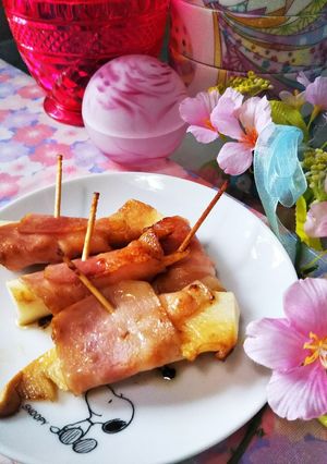 お酒のアテにも★筍のベーコン巻きソテー-レシピのメイン写真
