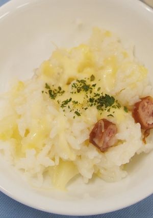 炊飯器DE簡単キャベツのリゾット-レシピのメイン写真
