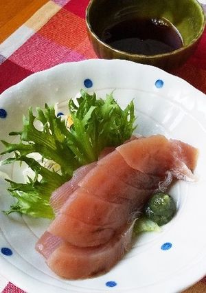 ワサビ苦手な方のお刺身-レシピのメイン写真