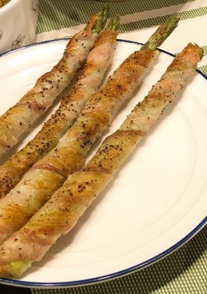 アスパラ　一本　豚バラ巻き-レシピのメイン写真